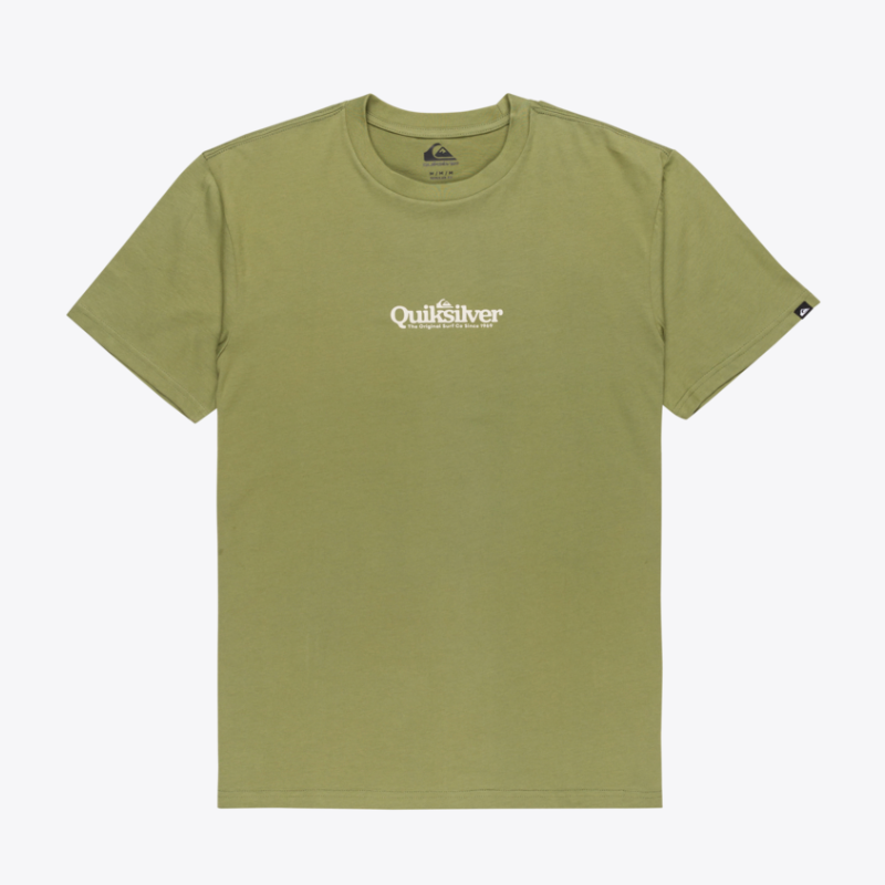 Camiseta Quiksilver Fineline Loden Green