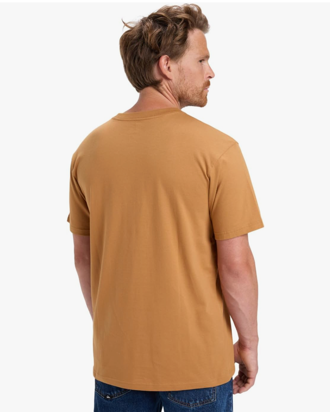 Camiseta Quiksilver Anchor Lockup Almond