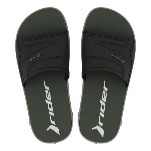 Chanclas Rider RW Plus Slide Grey/Black/Green