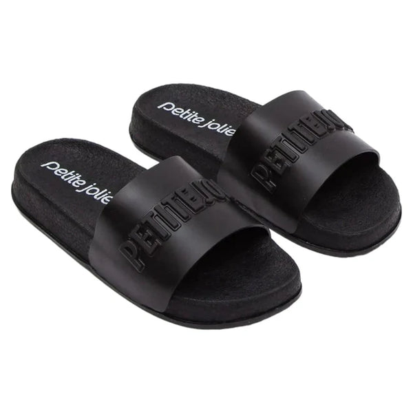 Chanclas de pala Petite Jolie Slide Black