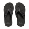 Chanclas de tira ancha Quiksilver Monkey Abyss Black II