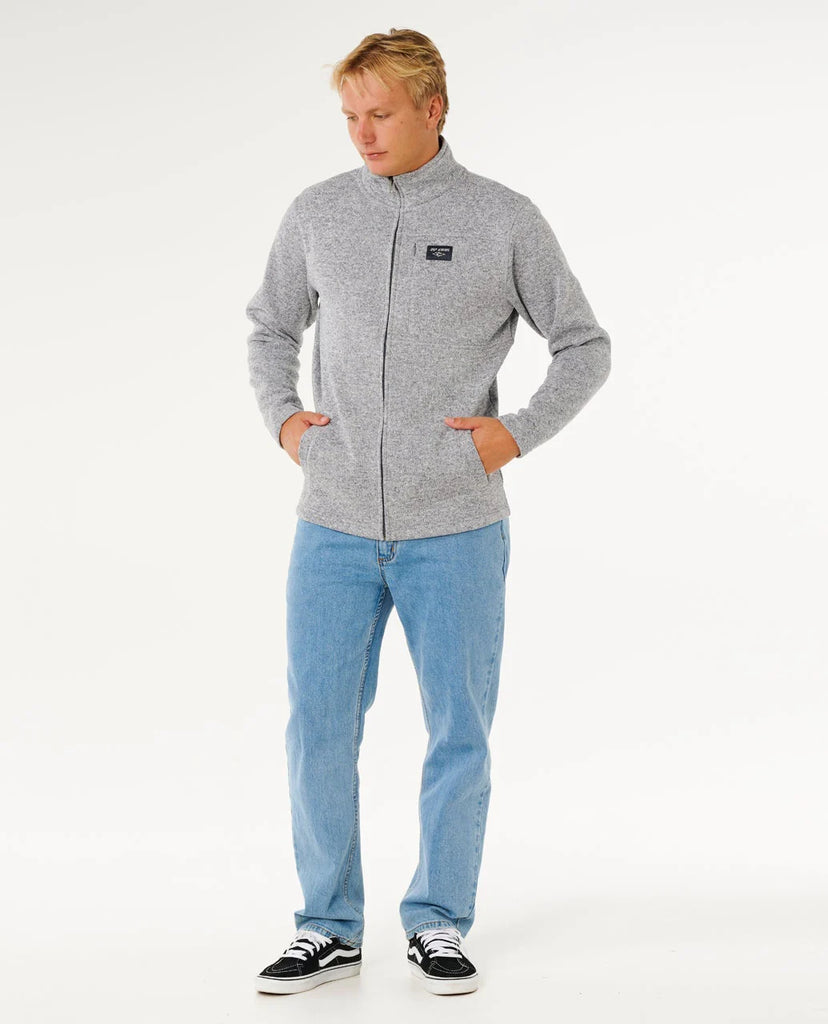 Sudadera Rip Curl Crescent Zip Light Light Grey