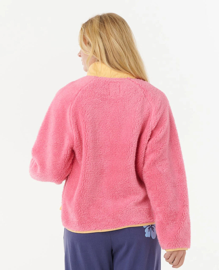 Sudadera Rip Curl Shore Break Polar Fleece Pink