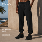 Pantalón RVCA VA Essential Black negro estilo surfwear premium para hombre