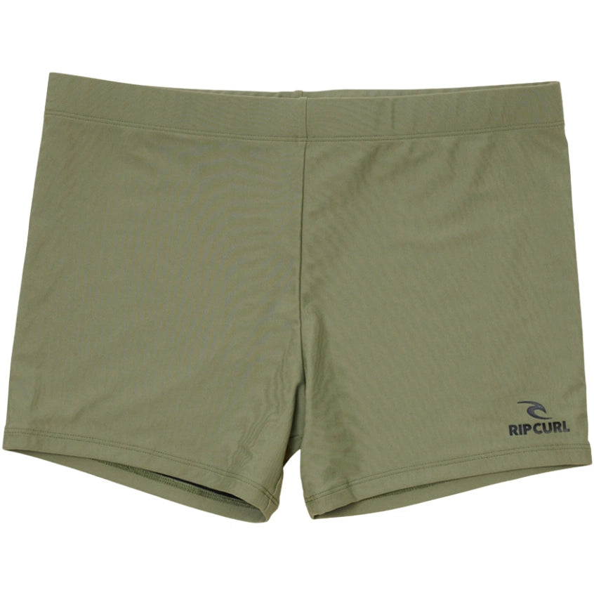 Compra el bañador de natación Rip Curl Corp Boyleg Sluggo Surplus Green. Corte boyleg verde cómodo y resistente, ideal para piscina.