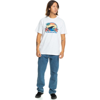 Camiseta Quiksilver Riding Today White