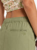 Falda Roxy Iconic Land Oil Green