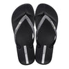 Chanclas Ipanema Anatomica Lolita Fem Black Glitter Black
