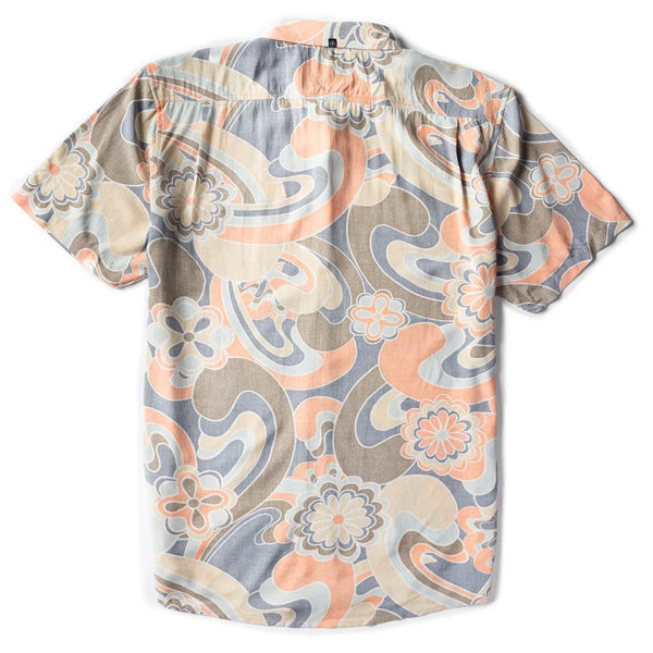 Camisa Vissla Groove Move Coral Fade