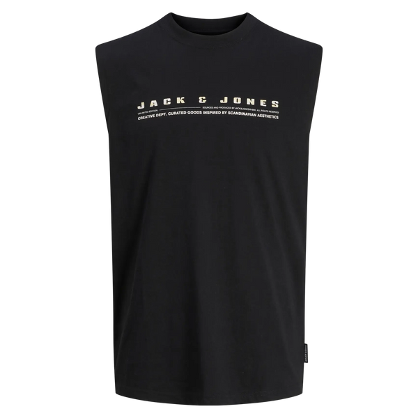 Camiseta Jack & Jones Sleeveless J Core Charge Black