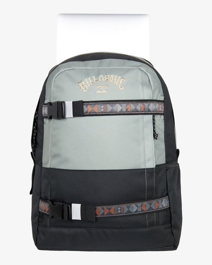 Mochila Billabong Command Stash Grey Green