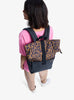 Mochila Roxy Pop It Leopard Black