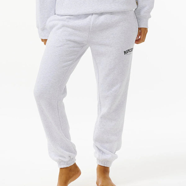 Pantalones de chándal Rip Curl Varsity Pants Grey Marle Black