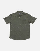 Polo SALTY CREW Breezer Perf Polo Olive verde microperforado estilo surf verano hombre