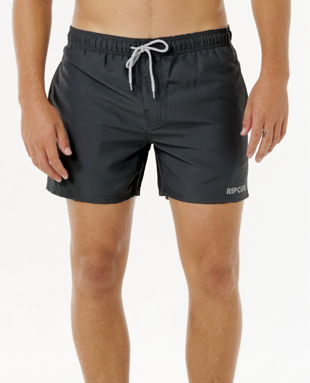 Bañador de cintura elástica para hombre en color negro de la marca Rip Curl
