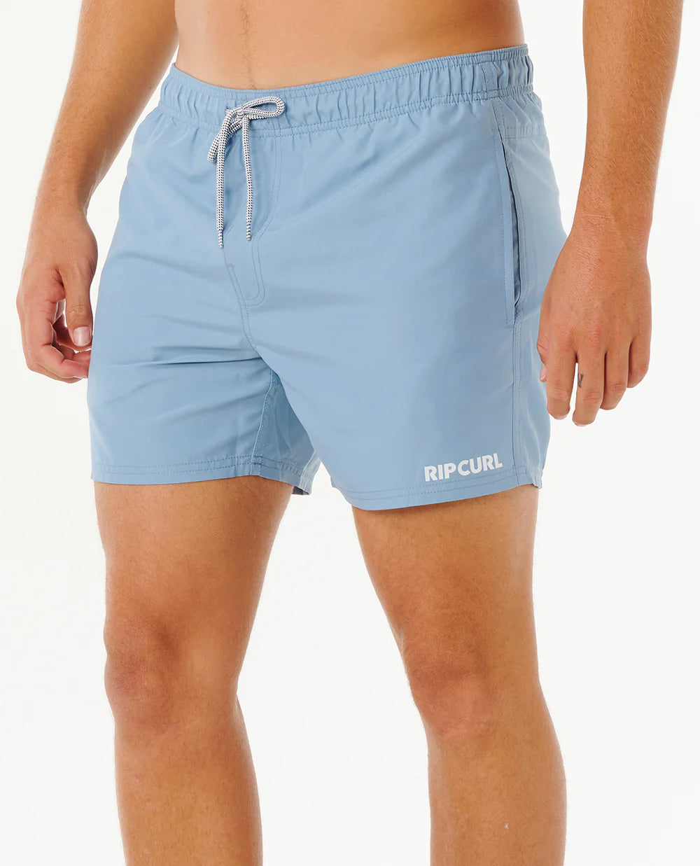 Bañador de cintura elástica para hombre en color azul claro de la marca Rip Curl