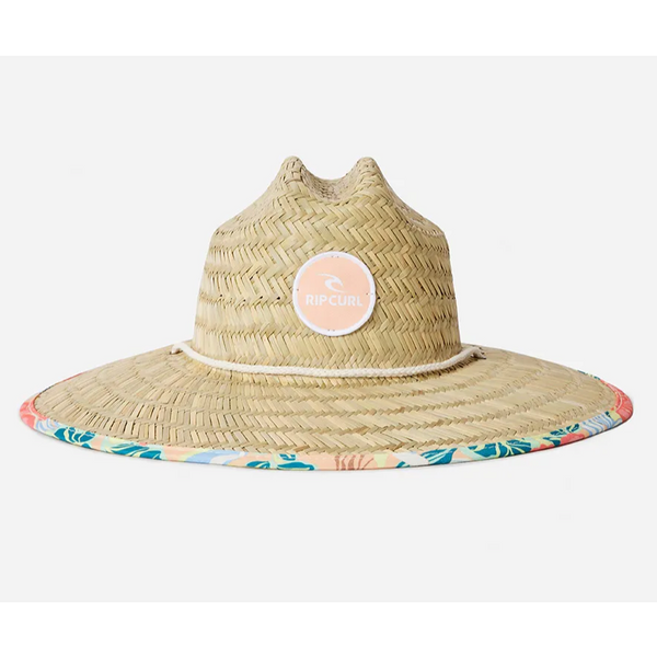 Sombrero Rip Curl Mixed Straw Sun Hat Light Orange