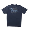 Camiseta Salty Crew AFrame Crossover Navy