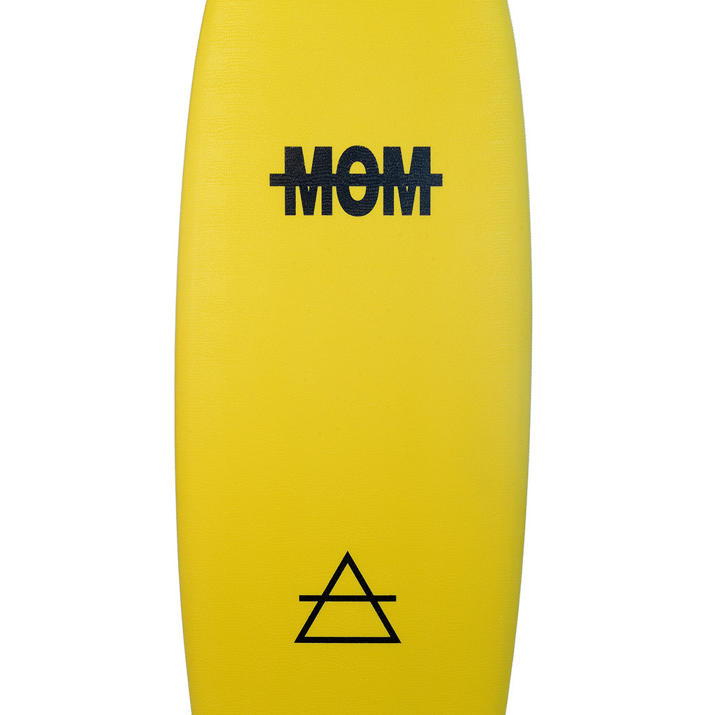 Tabla de Surf Softboard Mom Diamond Tail 6´0 Ylw
