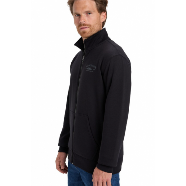 Sudadera Quiksilver Zip Fleece No Hood Black