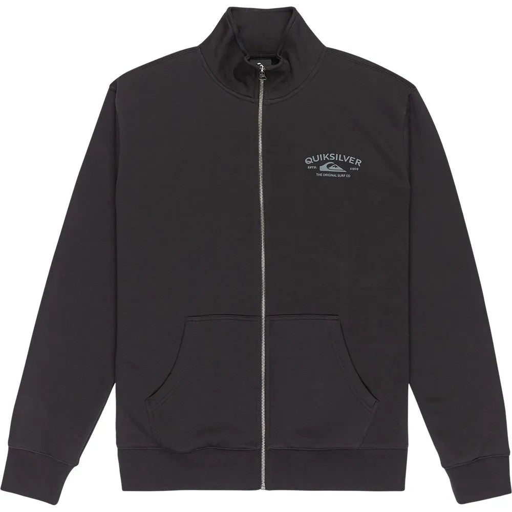 Sudadera Quiksilver Zip Fleece No Hood Black
