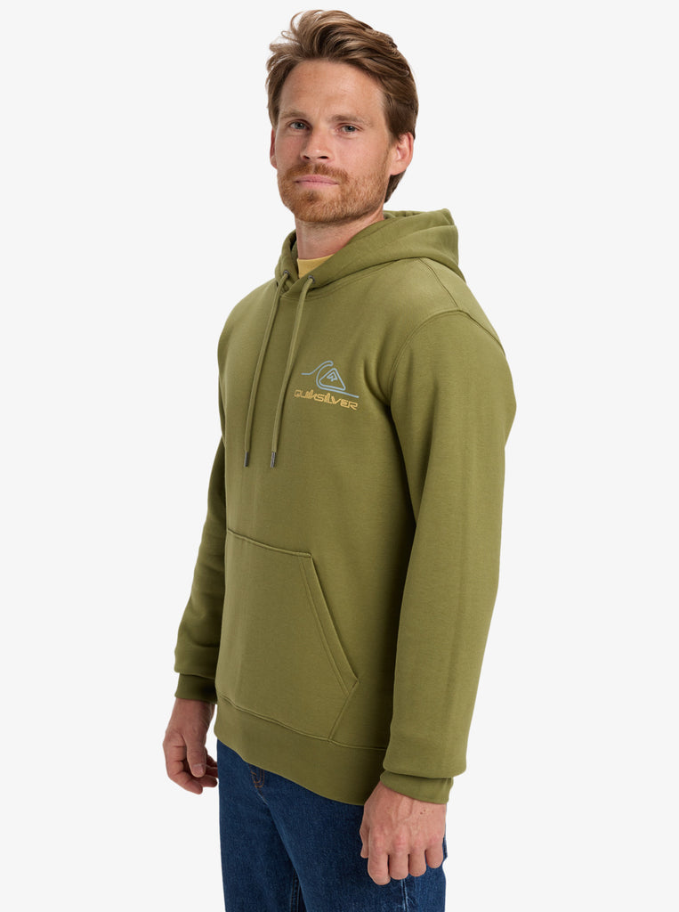Sudadera Quiksilver Light Waves Loden Green