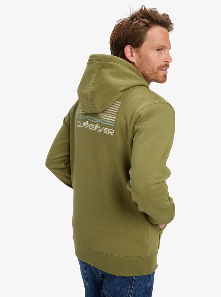 Sudadera Quiksilver Light Waves Loden Green