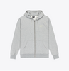 Sudadera Quiksilver Zip Hood Chest Logo Grey Light