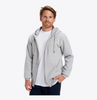 Sudadera Quiksilver Zip Hood Chest Logo Grey Light
