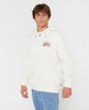 Sudadera Rip Curl Grateful Shred Zip Hood Bone White