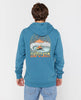 Sudadera Rip Curl Grateful Shred Zip Hood Storm Blue