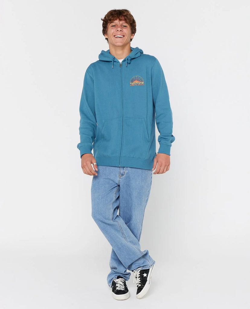 Sudadera Rip Curl Grateful Shred Zip Hood Storm Blue