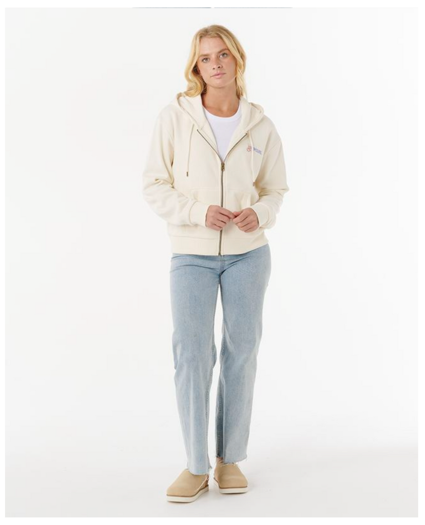 Sudadera Rip Curl Summer Sun Zip Hood Bone