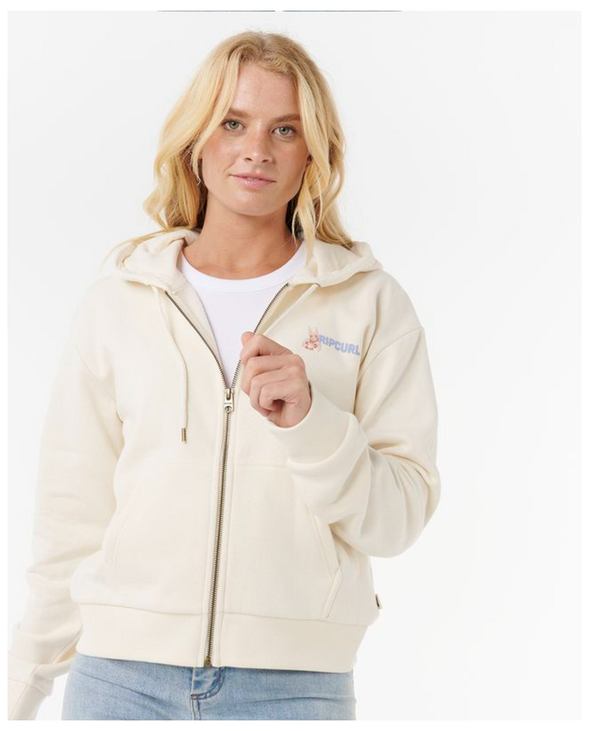 Sudadera Rip Curl Summer Sun Zip Hood Bone