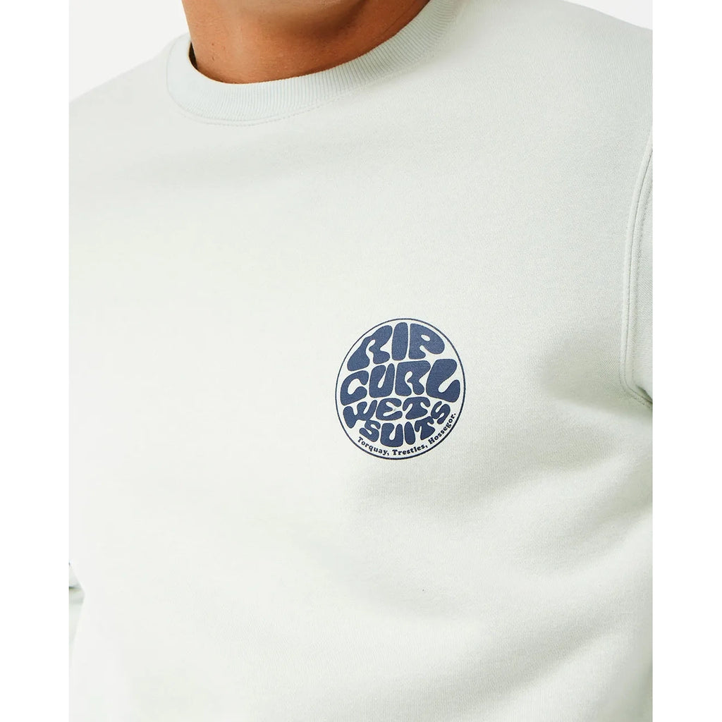 Sudadera Rip Curl Wetsuit Icon Crew Mint
