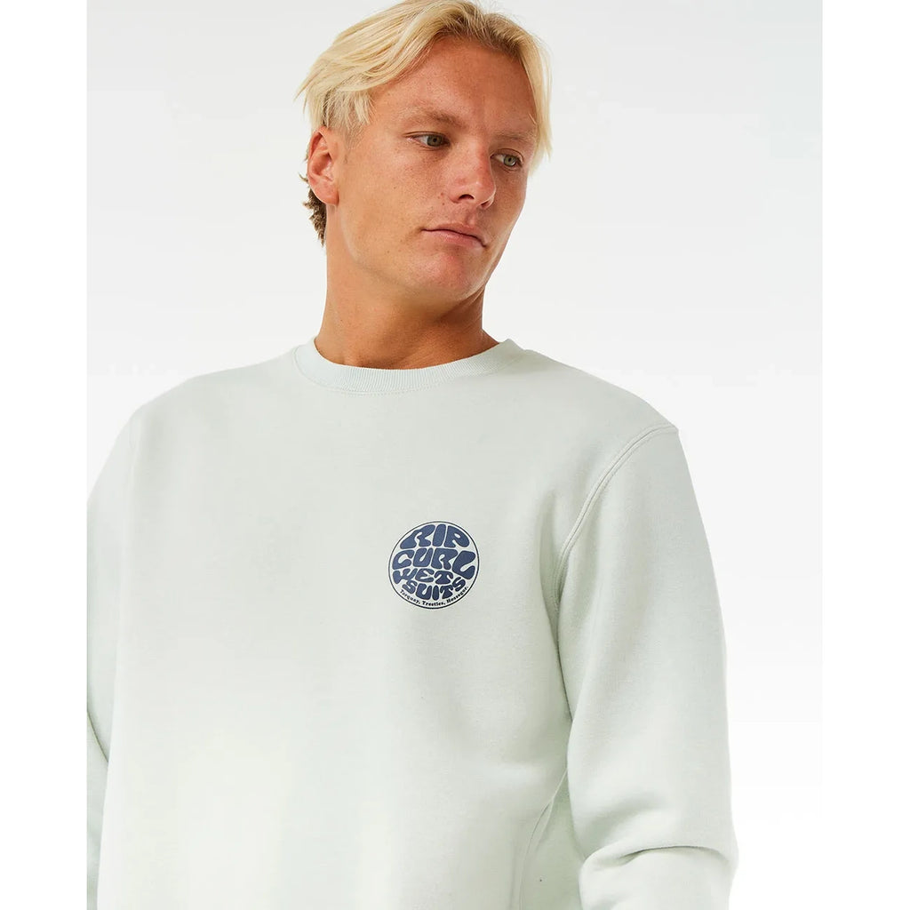 Sudadera Rip Curl Wetsuit Icon Crew Mint
