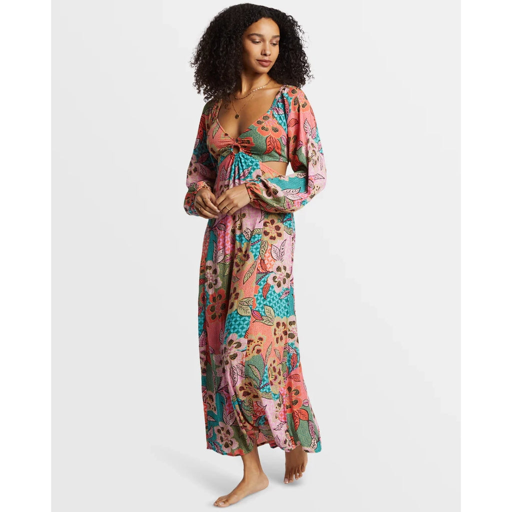 Vestido Billabong Last Call Maxi Dress Emerald Bay