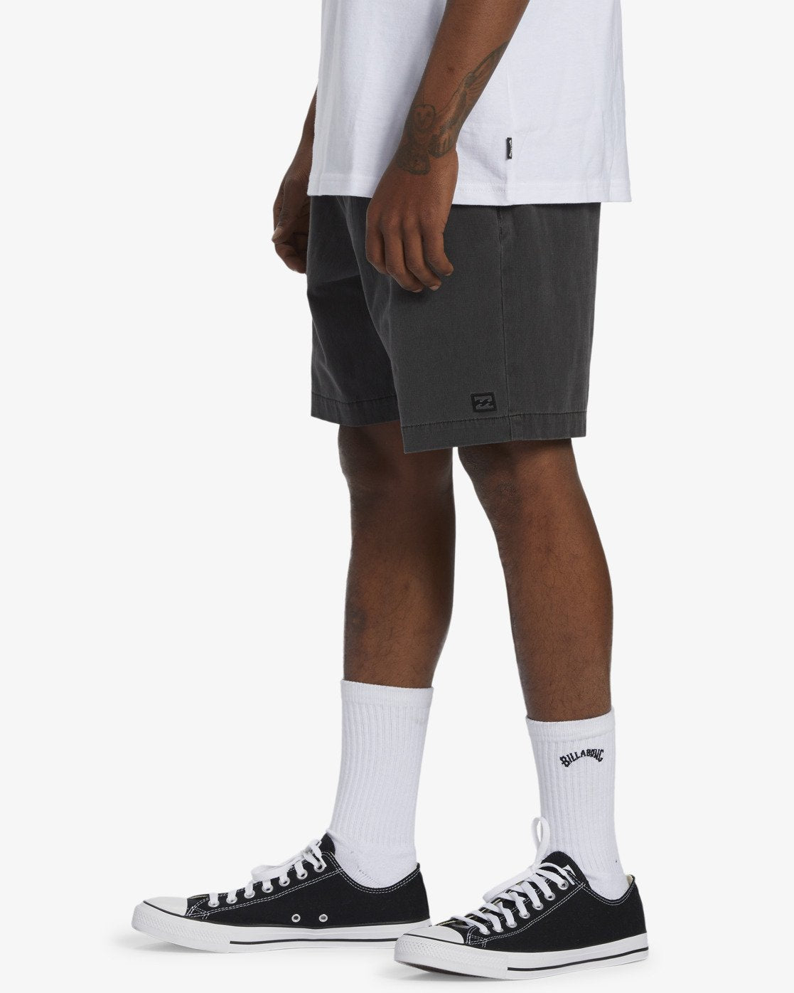 Bermudas Billabong Hibrido Crossfire Wave Washed 18 Black