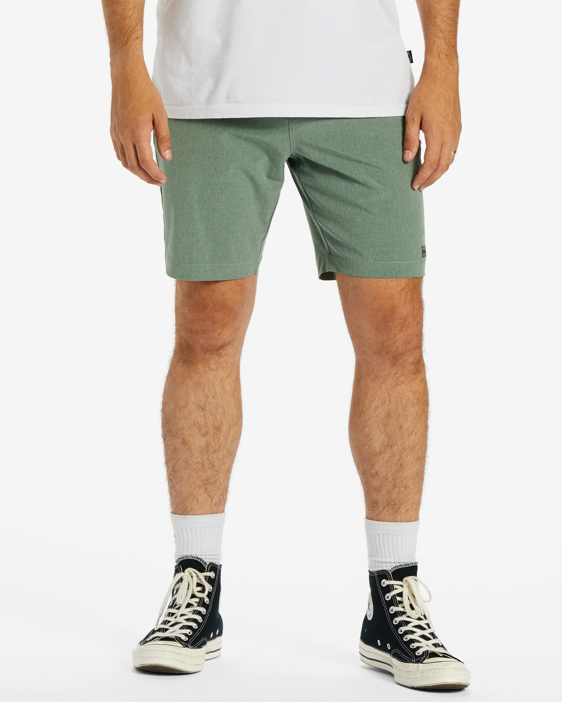 Bermudas Billabong Hibrido Crossfire Mid Sage 2025