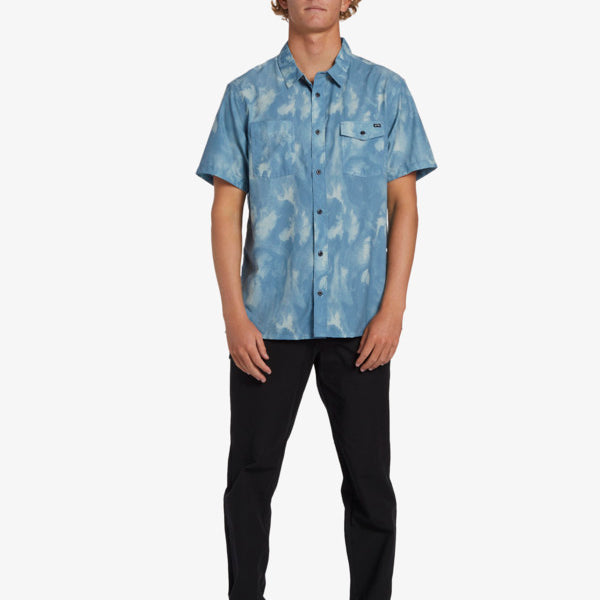 Camisa Billabong Surftrek Perf Indigo Blue
