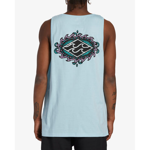 Camiseta Salty Crew Ahoy Tank Marine Blue