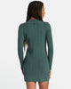 Vestido Rvca Meri Sweater Dress Spinach