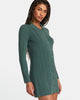 Vestido Rvca Meri Sweater Dress Spinach