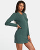 Vestido Rvca Meri Sweater Dress Spinach