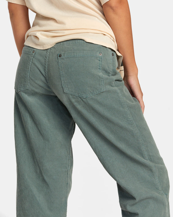 Pantalón Rvca Heritage Cord Pant Spinach