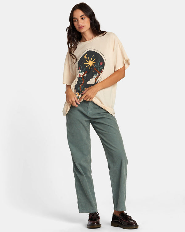 Pantalón Rvca Heritage Cord Pant Spinach