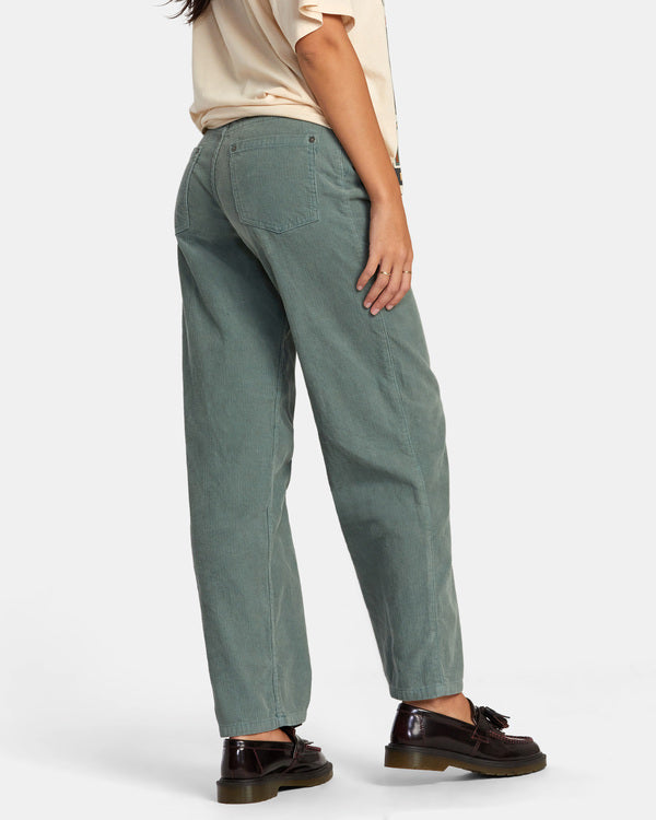 Pantalón Rvca Heritage Cord Pant Spinach