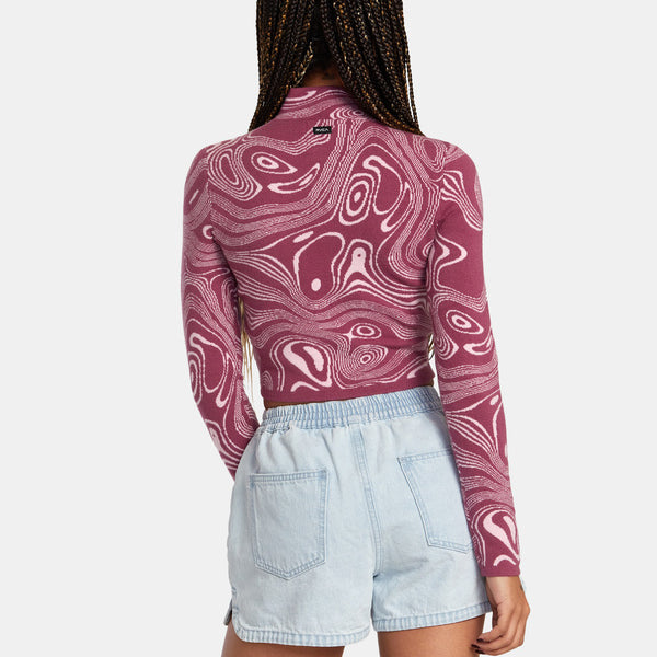 Jersey Rvca Apres Mulberry