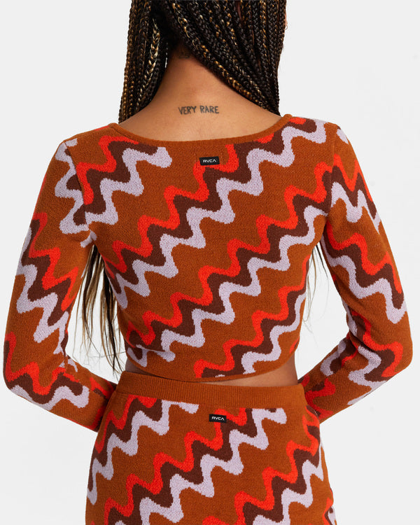 Minifalda Rvca Desmond Skirt Caramel