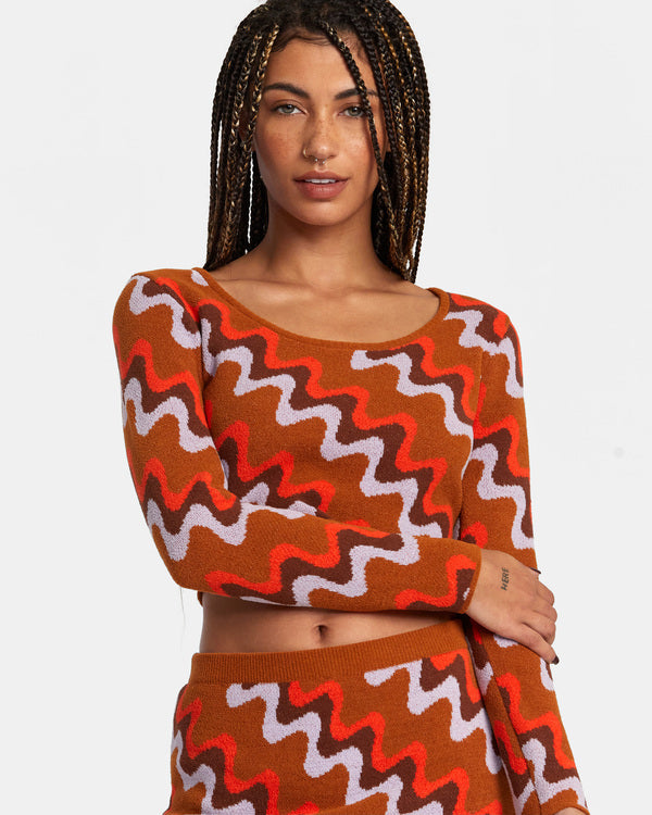 Minifalda Rvca Desmond Skirt Caramel